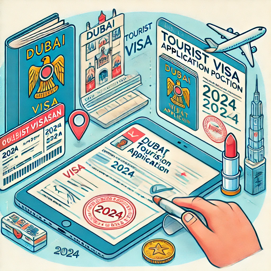 Dubai visa application process 2024